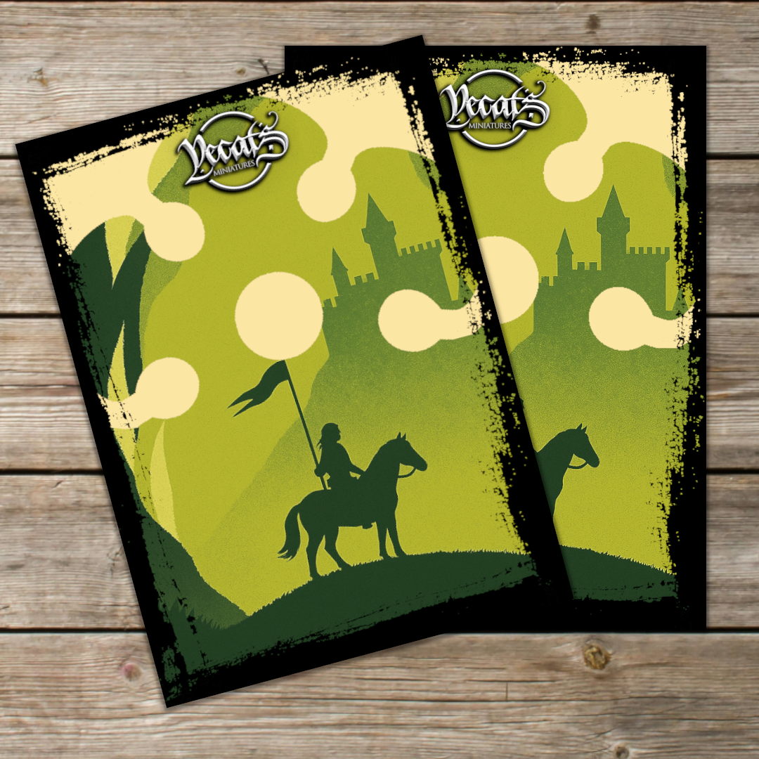 Knights of Flowers Card Sleeves