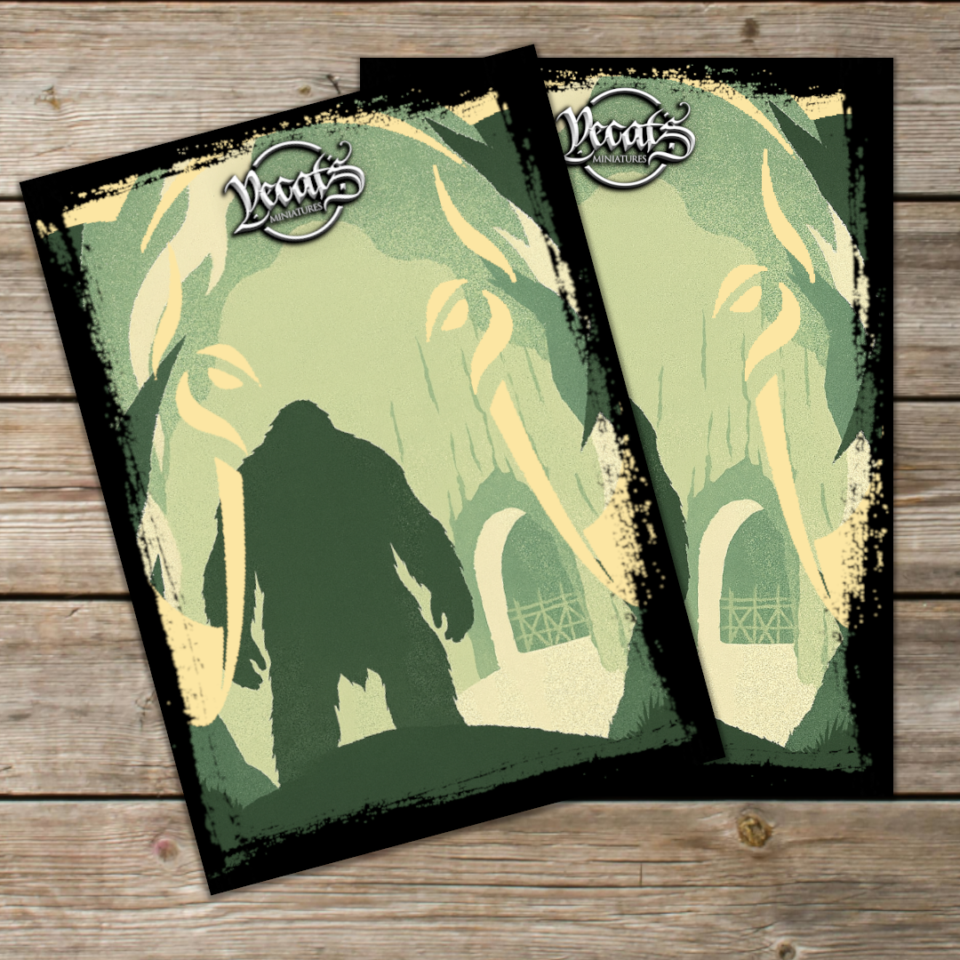 Free Monsters Card Sleeves